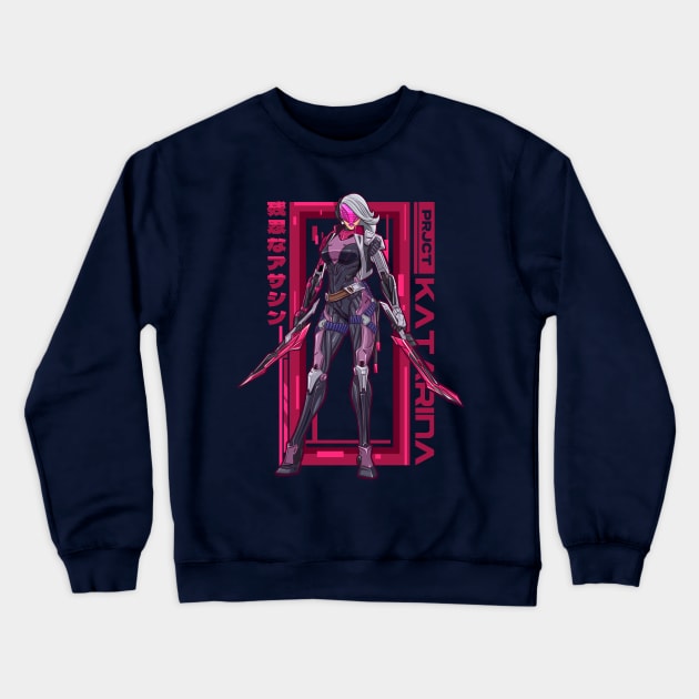 PRJCT : KATARINA Crewneck Sweatshirt by Radical INK